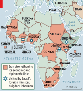Iran and Israel in Africa