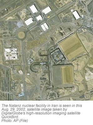 The Natanz nuclear facility in Iran